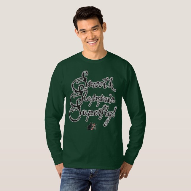 Smidig Slammande Superfly! T Shirt (Hel framsida)