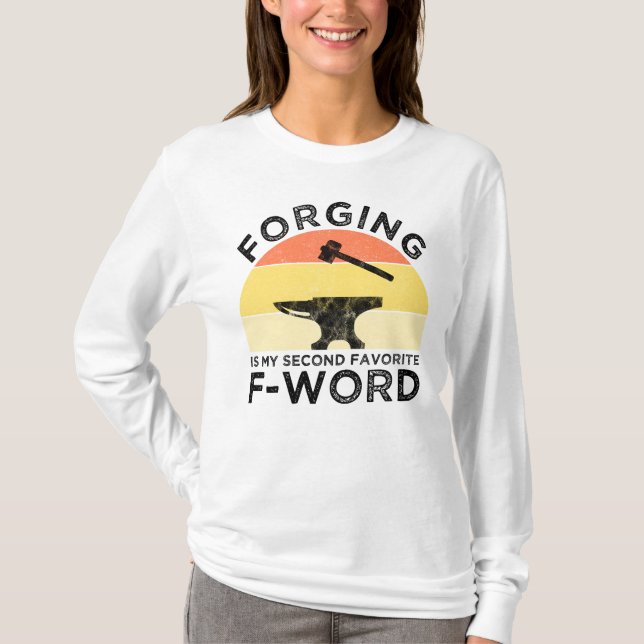 Smidning är min andra favorit F-Ord T Shirt (Framsida)