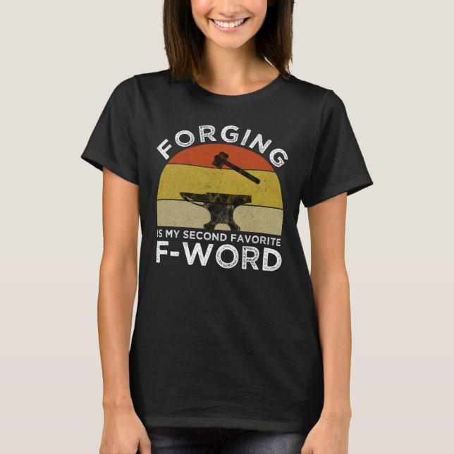 Smidning är min andra favorit F-Ord T Shirt (Framsida)