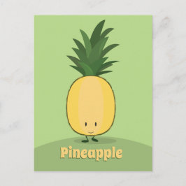Smilande ananas | vykort