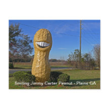 Smilande Jimmy Carter Peanut - Plains Georgia