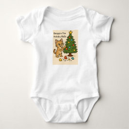 Smilande kattunge julkaos t shirt