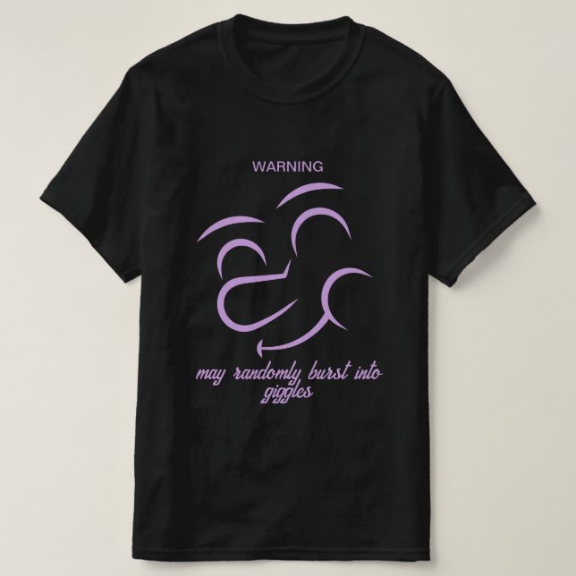 Smilande Manar i Ansikte T Shirt (Design framsida)