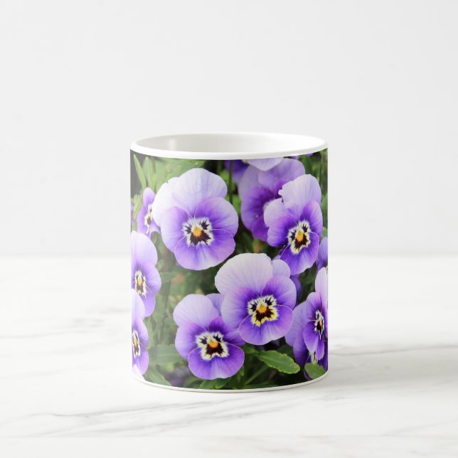 Smilande Pansies Mugg (Center)