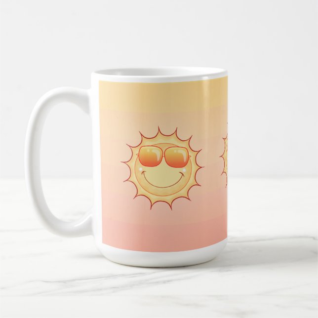 Smilande Sol Kaffemugg (Vänster)