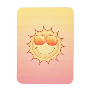 Smilande Sol Magnet