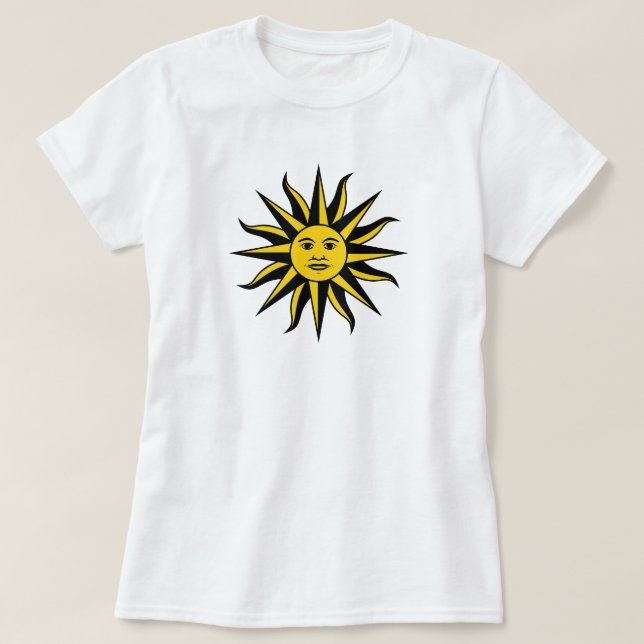 Smilande Sol T Shirt (Design framsida)