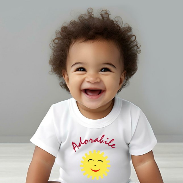Smilande sol t shirt (Skapare uppladdad)