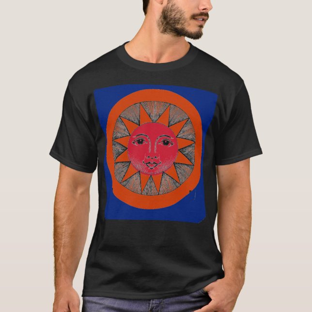 Smilande Sol T-shirt (Framsida)