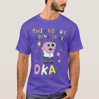 Smilande Vänskap är Okej PIM Korg T Shirt