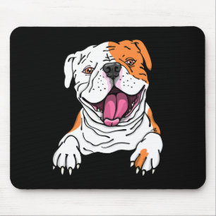 Smilda American Bulldog English Puppy Hund älskare Musmatta