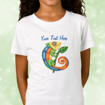 Smilda Cute Lizard Färgad Holding Löv