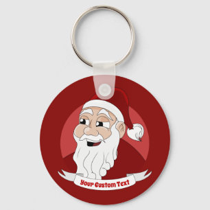Smilda Jultomten tecknad Nyckelring