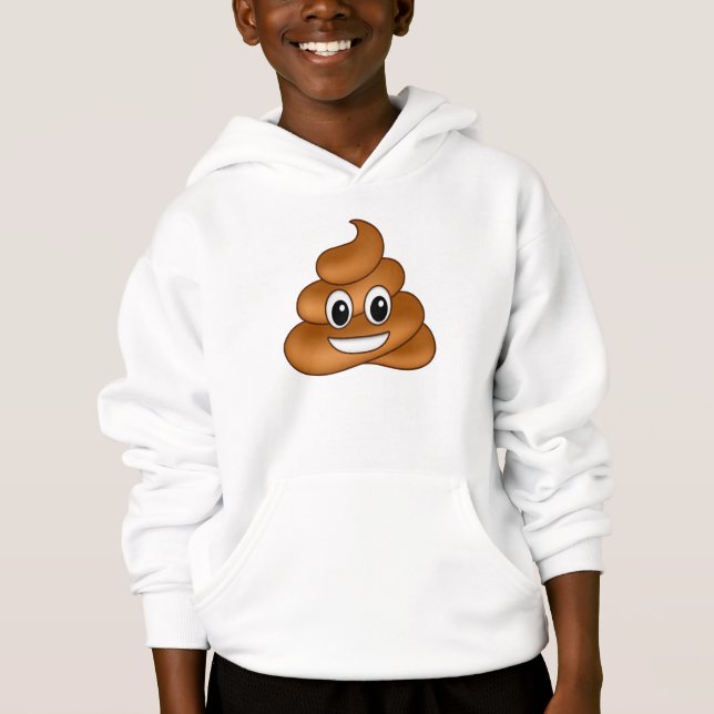 Smilda poop emoji tee (Framsida)