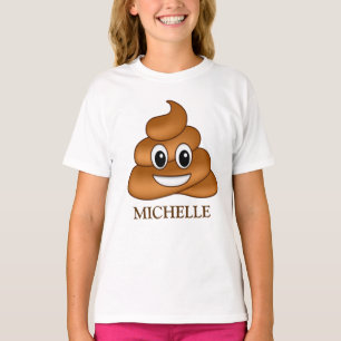 Smilda poop emoji tröja