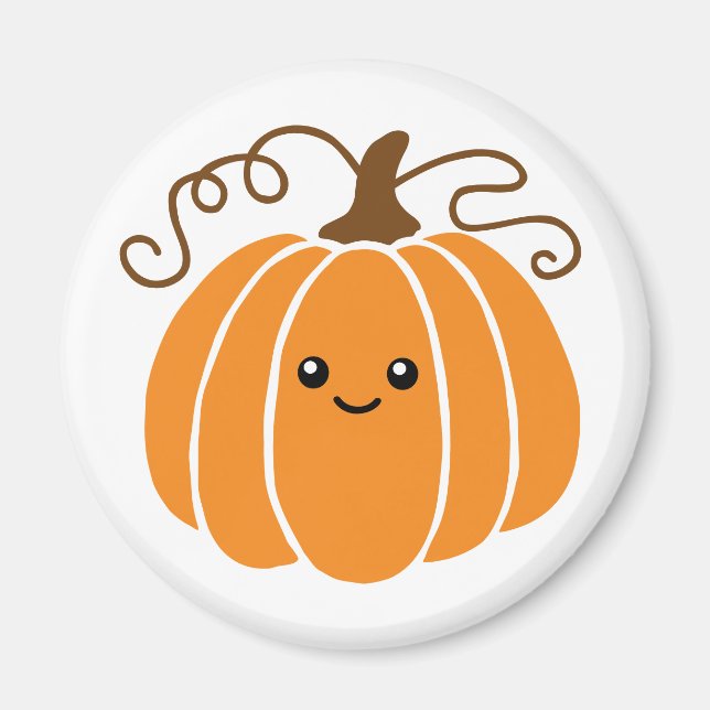 Smilda Pumpkin Magnet (Framsidan)