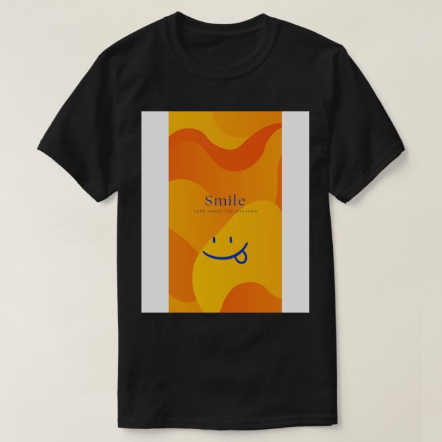 Smile 1 t shirt (Design framsida)