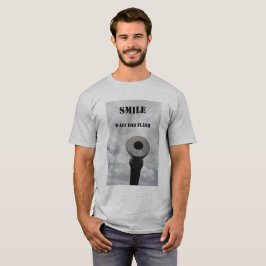 smile and waitt for flash tee shirt