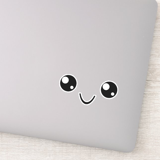 Smile Ansikte Klistermärken (Detalj)