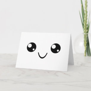 Smile Ansikte Kort