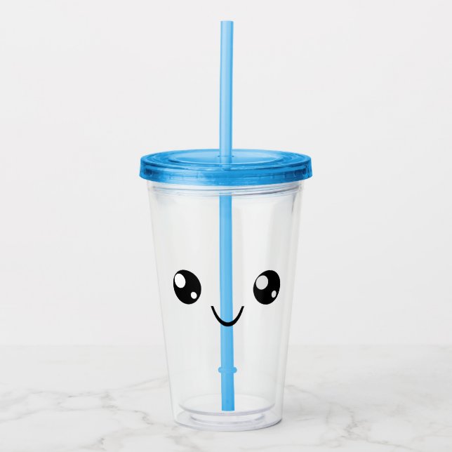 Smile Ansikte Take Away Mugg (Framsida)