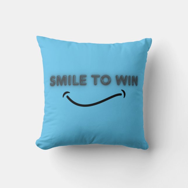 Smile att vinna kudde (Framsida)