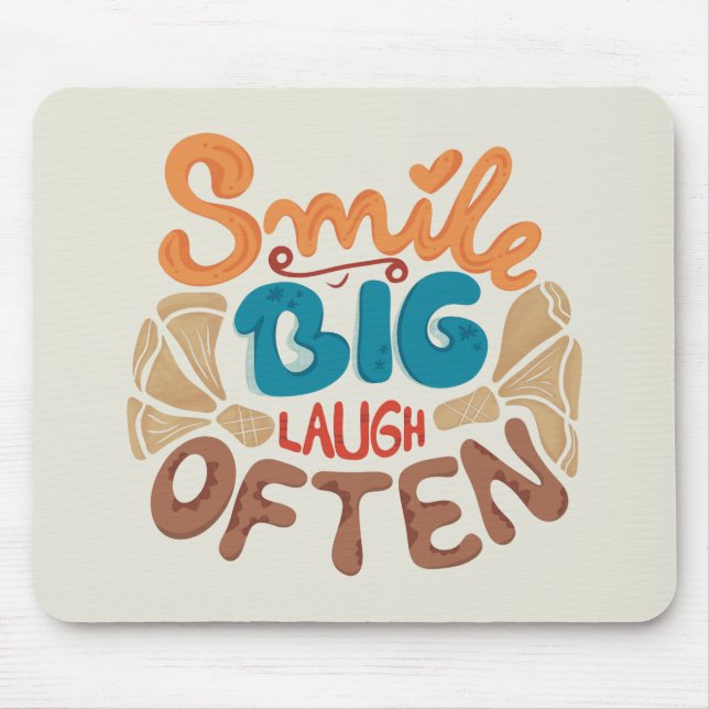 Smile Big Laugh Often: Glatt Musmatta (Framsidan)