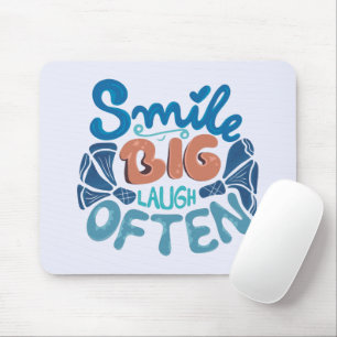 Smile Big Laugh Oofta: Varningsbudskap Musmatta