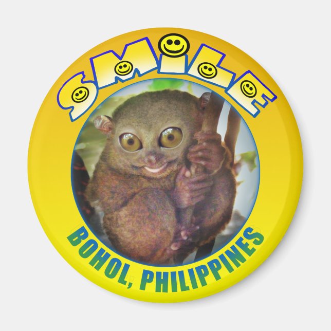 Smile Bohol Magnet (Framsidan)