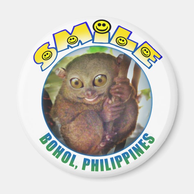 Smile Bohol Magnet (Framsidan)