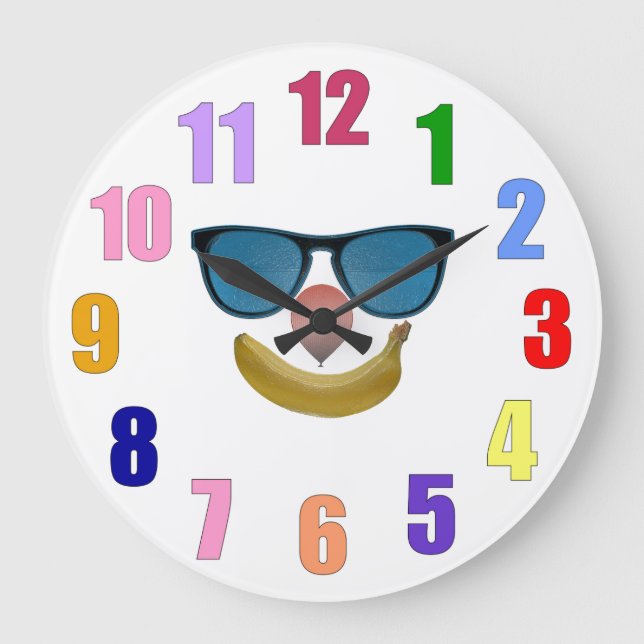 Smile Clock Stor Klocka (Framsida)
