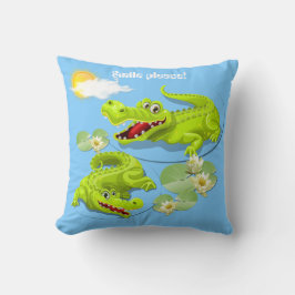 Smile Crokodile! Kudde