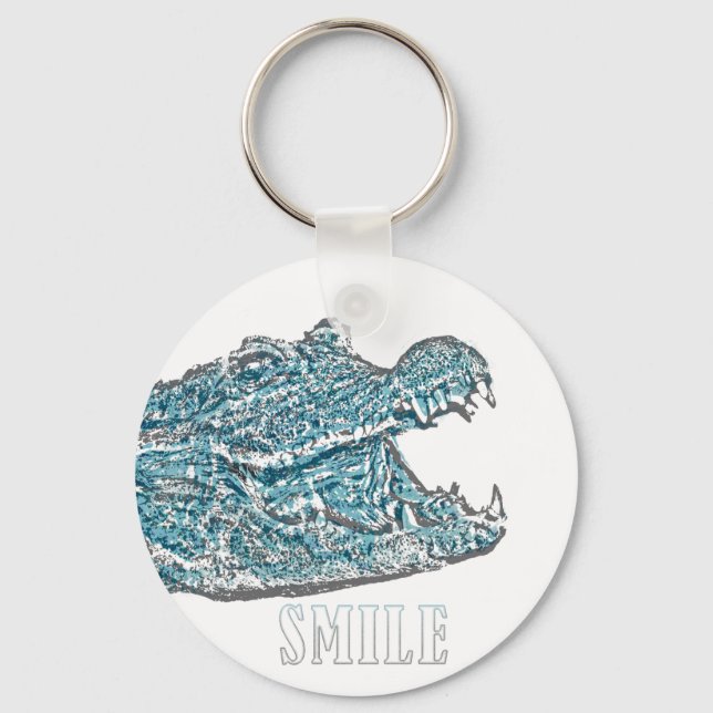 Smile Crokodile Nyckelring (Baksida)