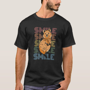 SMILE-design för en Quokka Fläkt T Shirt