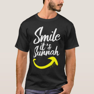 Smile Det är sunnah Muslim Islam Quran Mosque Rama T Shirt