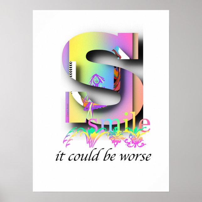 SMILE det kan vara värre Poster (Framsidan)