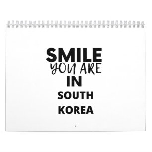 SMILE DU ÄR I SYDKOREA KALENDER