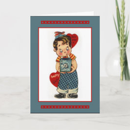 Smile, du gör ett snappt Valentine Card Helgkort