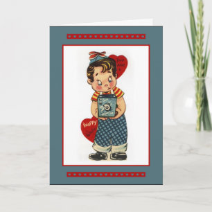 Smile, du gör ett snappt Valentine Card Helgkort