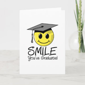 Smile Emoji, du har stulit Studenten-kort Kort