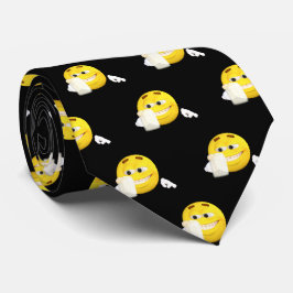 Smile emoji öl necktie slips