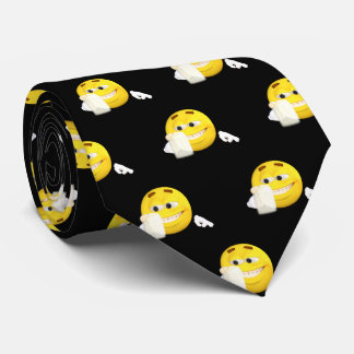 Smile emoji öl necktie slips