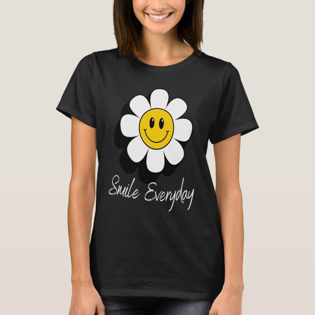 Smile Everyday Fun T Shirt (Framsida)