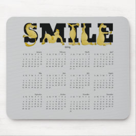 SMILE flexibel gräddkalender 2014 Musmatta