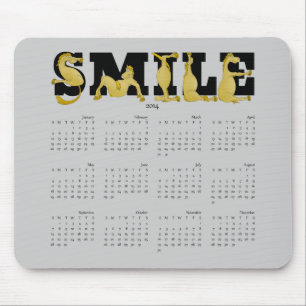 SMILE flexibel gräddkalender 2014 Musmatta