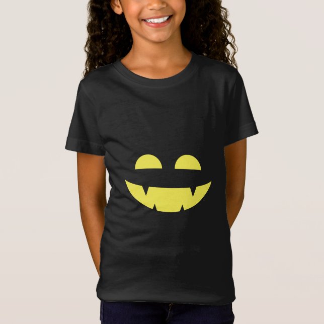 "Smile" Flickans T Shirt (Framsida)