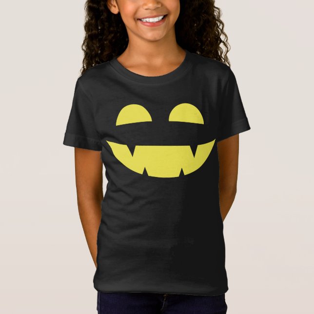 "Smile" Flickans T Shirt (Framsida)