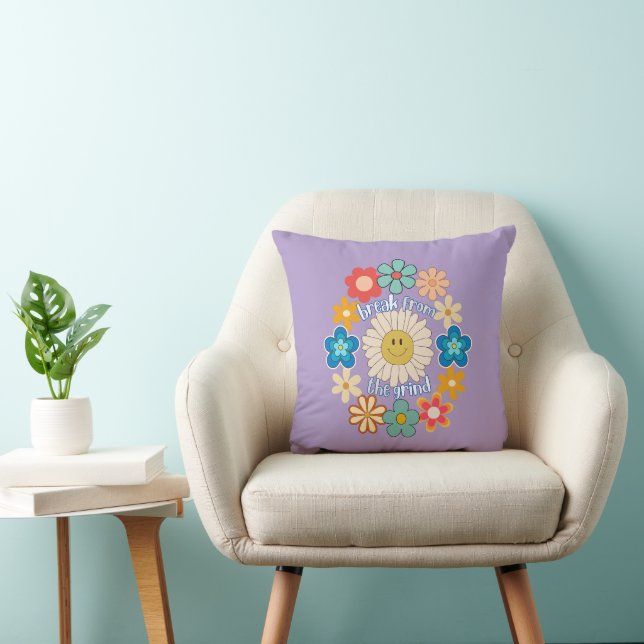 Smile Flower 2 BFTG Pillow Kudde (Stol)