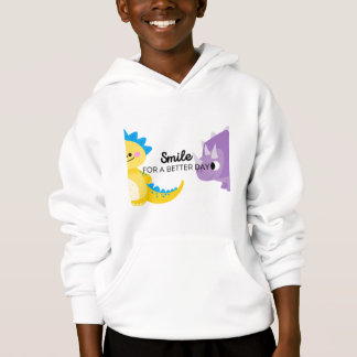 Smile For A Better Day Boy Hoodie T Shirt