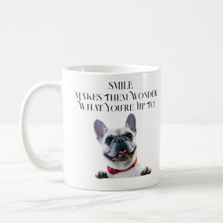 Smile Fransk Bulldog - Mugg